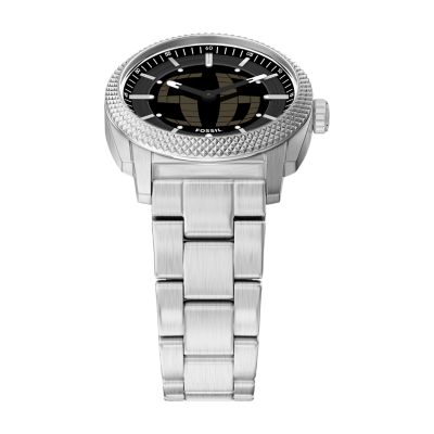 Machine Big Tic 41MM Stainless Steel Watch - FS6155 - Fossil