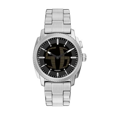 Machine Big Tic 41MM Stainless Steel Watch - FS6155 - Fossil