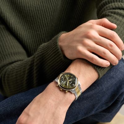 Neutra 44mm Chronograph Two-Tone Stainless Steel Watch