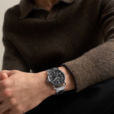 Copeland 42mm Three-Hand Stainless Steel Watch Set