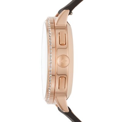 fossil gazer rose gold