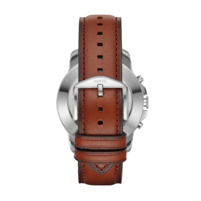 Hybrid Smartwatch Grant Light Brown Leather