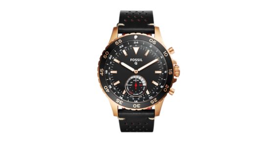 fossil hybrid smartwatch q crewmaster