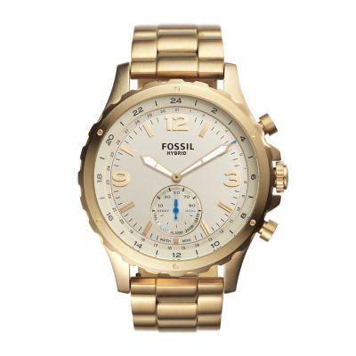 Fossil q men's 2025 nate hybrid smartwatch