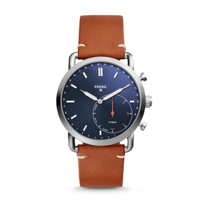 Hybrid Smartwatch Commuter Luggage Leather