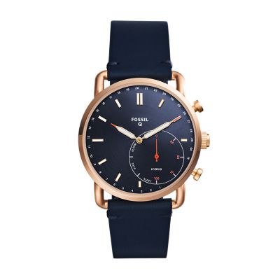 Blue fossil smartwatch best sale