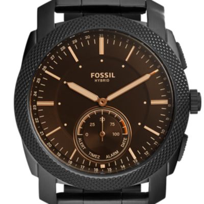 fossil men's hybrid smartwatch machine