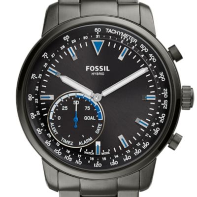 Hybrid Smartwatch - Q Goodwin Smoke Stainless Steel