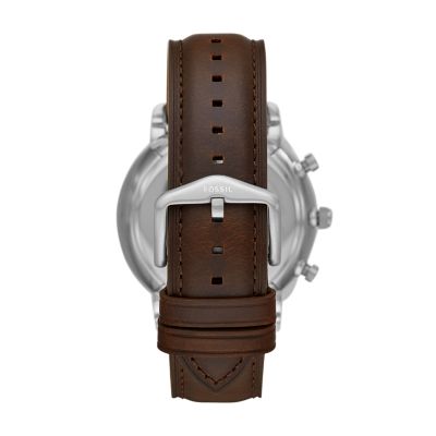 Hybrid Smartwatch Neutra Brown Leather FTW1177 Fossil