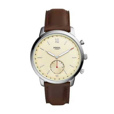 Hybrid Smartwatch Neutra Brown Leather 