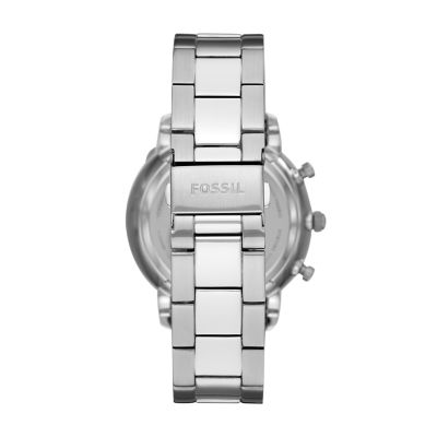 Fossil hybrid smartwatch stainless 2024 steel