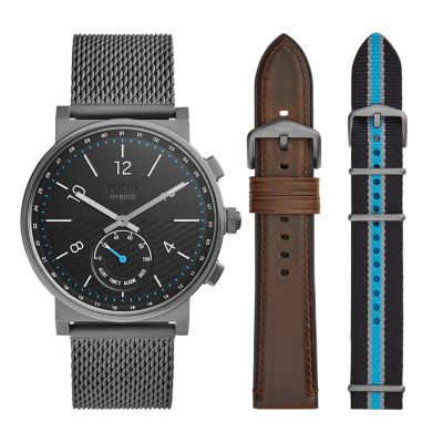 fossil hybrid smartwatch strap