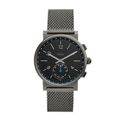 Hybrid Smartwatch Barstow Smoke Stainless Steel