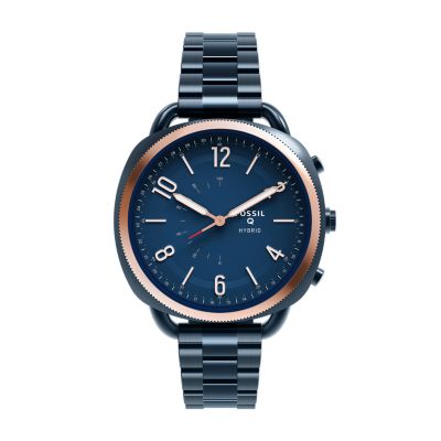 Hybrid Smartwatch Accomplice Navy Blue Stainless Steel