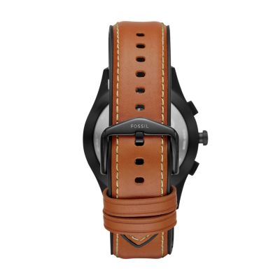 Hybrid Smartwatch Activist Luggage Leather