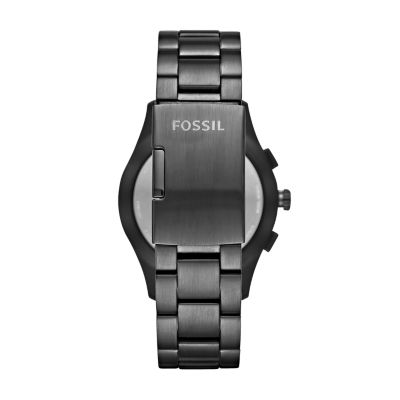 Fossil hybrid smartwatch navy blue best sale