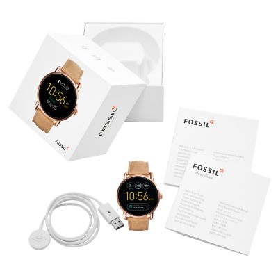 Gen 2 Smartwatch Wander Light Brown Leather