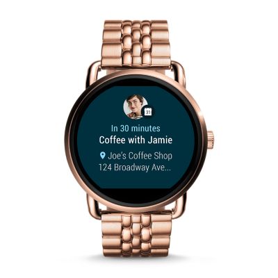 REFURBISHED Gen 2 Smartwatch - Q Wander Rose Gold-Tone Stainless - Fossil