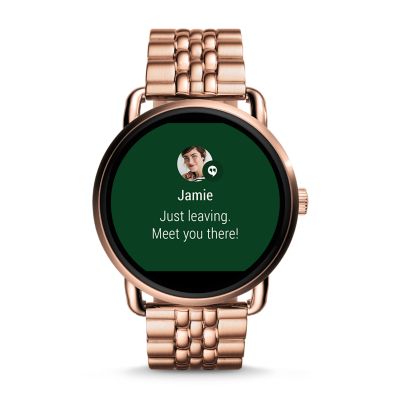 Gen 2 Smartwatch Wander Rose Gold-Tone Stainless