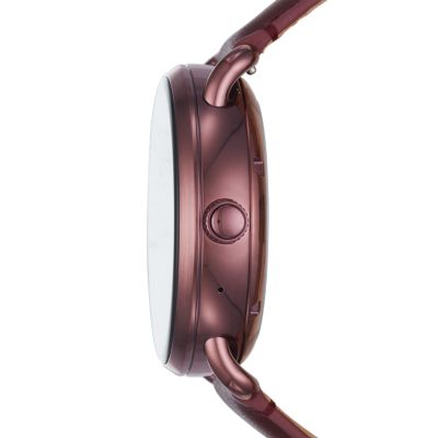 Gen 2 Smartwatch Wander Wine Leather