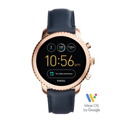 fossil gen 3 smartwatch rose gold