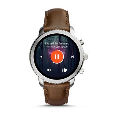 EXPLORIST ブラウンレザー ジェネレーション3 - FTW4003 - Fossil