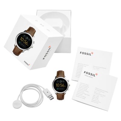 Gen 3 Smartwatch Explorist Brown Leather FTW4003 Fossil