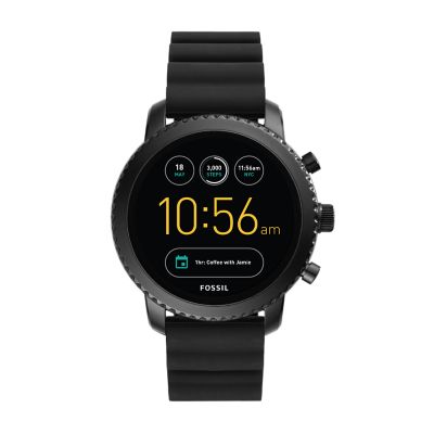 Gen 3 Smartwatch Explorist Black Silicone