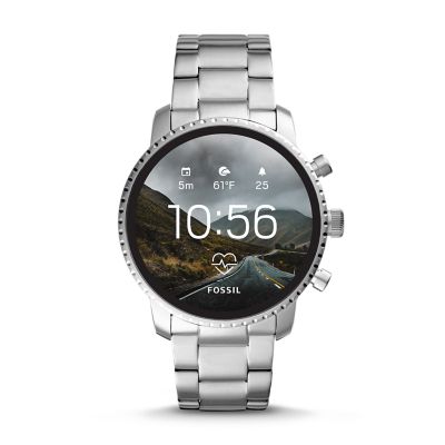 Gen 4 Smartwatch Explorist HR Stainless Steel FTW4011 Fossil