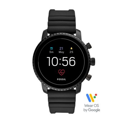Gen 4 Smartwatch Explorist HR Black Silicone -