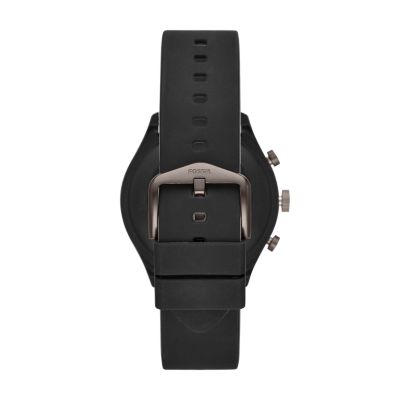 REFURBISHED Fossil Sport Smartwatch Black Silicone