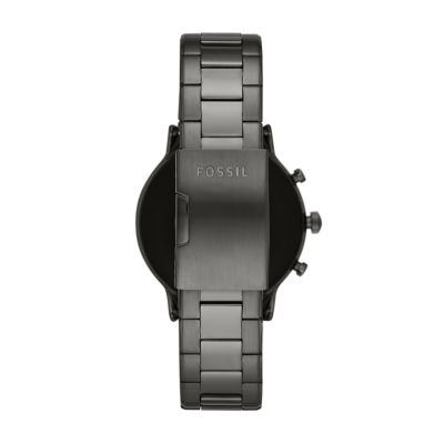 Gen 5 Smartwatch The Carlyle HR Smoke Stainless Steel FTW4024