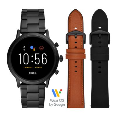 Gen 5 Smartwatch The Carlyle HR Black Silicone - FTW4025 - Fossil