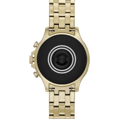 Gen 5 Smartwatch Garrett HR Gold Tone Stainless Steel FTW4039