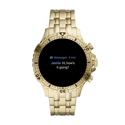 Gold smart watches mens sale