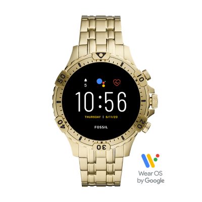gold tone smartwatch