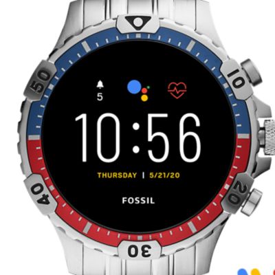 fossil watches for men smart