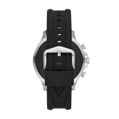 Gen 5 Smartwatch Garrett HR Black Silicone - FTW4041 - Fossil