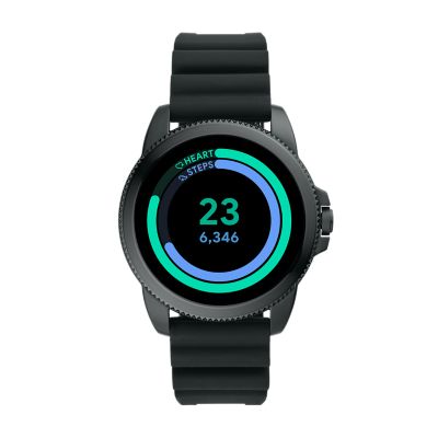 RECONDITIONN Montre connect e 5 me g n ration en silicone noir