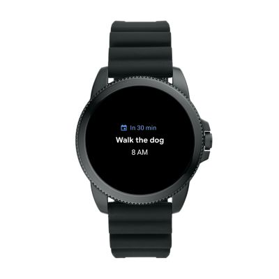 RECONDITIONN Montre connect e 5 me g n ration en silicone noir