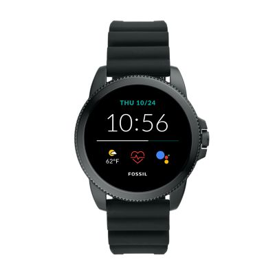 Gen 5E Smartwatch Black Silicone - FTW4047V - Fossil