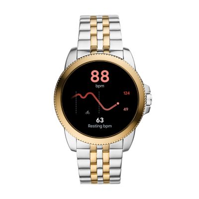 Gen 5E Smartwatch Two Tone Stainless Steel FTW4051 Fossil