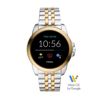 REFURBISHED Gen 5E Smartwatch Two-Tone Stainless Steel - FTW4051J - Fossil