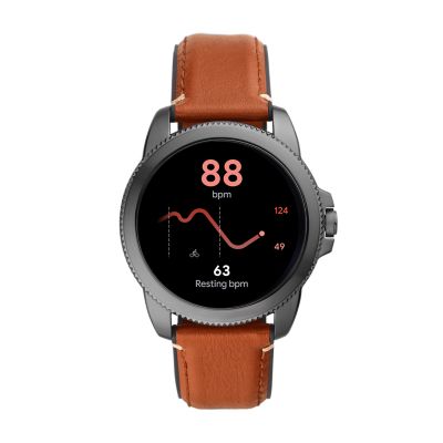 Gen 5E Smartwatch Brown Leather FTW4055 Fossil