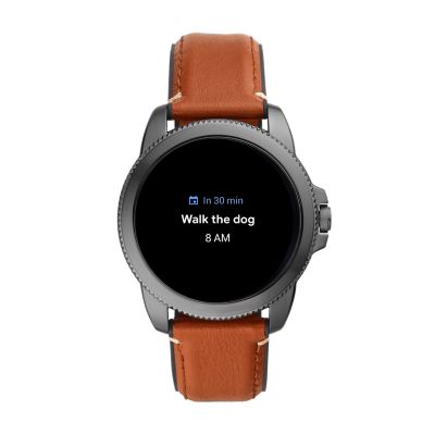 Gen 5E Smartwatch Brown Leather FTW4055 Fossil