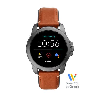 Gen 5E Smartwatch Brown Leather FTW4055 Fossil