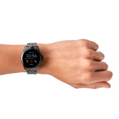 Fossil] スマートウォッチ GEN 5E SMARTWATCH FTW4056 メンズ ブラック-