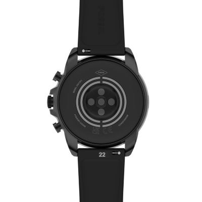 Gen 6 Smartwatch Black Silicone FTW4061V Fossil