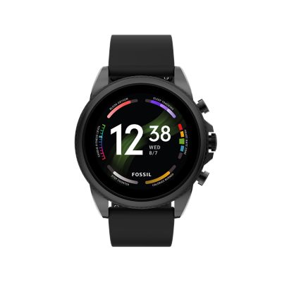 Gen 6 Black Silicone - FTW4061V - Fossil