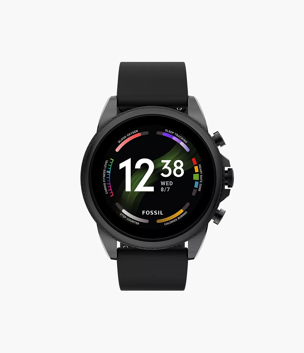 Gen 6 Smartwatch Black Silicone - FTW4061V - Fossil